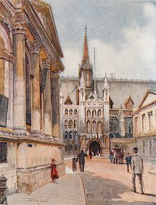 ギルドホール 作： John Fulleylove